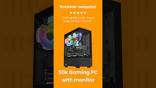 ₹50K Gaming PC Build with Monitor Best Budget Setup for 2024 ₹50K PC build Ryzen8600G⚡ B650MGaming [upl. by Ikoek]