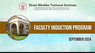 Faculty Induction ProgrammeSeptember 2024 [upl. by Rog]