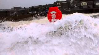 Storm Imogen hitting Porthleven at High Tide 08022016 [upl. by Sundin]