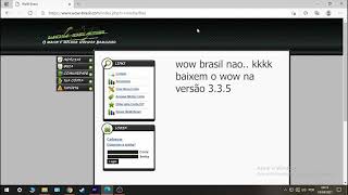 WOWBRASIL DOWNLOAD COMO RESOLVER REALMLIST [upl. by Adnilg]