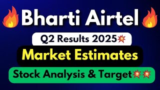 Bharti Airtel share q2 results 2025 share analysisBharti Airtel share latest newsResult today [upl. by Eloccin57]