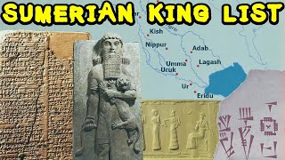 The Sumerian King List and the History of Ancient Mesopotamia [upl. by Elwira]