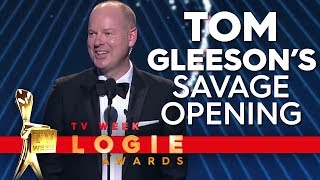 Tom Gleesons opening monologue  TV Week Logie Awards 2019 [upl. by Enitsenre]