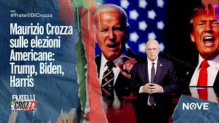 Maurizio Crozza sulle elezioni Americane Trump Biden Harris 🇺🇸🇺🇸  Fratelli di Crozza [upl. by Jermain]