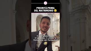 FANTACALCIO o MATRIMONIO  Nella vita ci sono delle PRIORITÀ 😂💍 [upl. by Eltsryk]