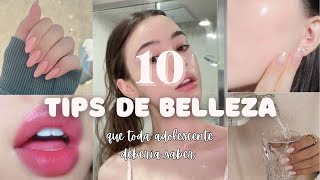 10 TIPS de BELLEZA que toda ADOLESCENTE debería conocer de inmediato 🌷  Moonie [upl. by Ramat]