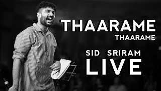 Thaarame Thaarame  sid sriram live [upl. by Donn]