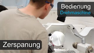 Drehmaschine  Bedienung  POOLHAUS [upl. by Boonie3]