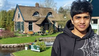 Netherlands part 1  Day trip to GiethoornVenice of NetherlandsVisit by walkCycleboat but no car [upl. by Nowad974]