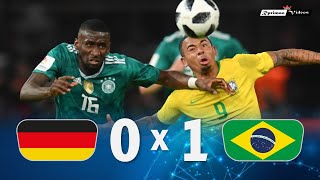 Germany 0 x 1 Brasil ● 2018 Friendly Extended Goals amp Highlights HD [upl. by Erinn]