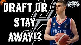 San Antonio Spurs DRAFT Nikola Topic San Antonio Spurs News [upl. by Lletnuahs42]