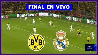 🔴 REAL MADRID vs BORUSSIA DORTMUND EN DIRECTO 🏆 FINAL CHAMPIONS LEAGUE EN VIVO  LA SECTA DEPORTIVA [upl. by Lewellen]