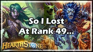 So I Lost At Rank 49  Boomsday  Hearthstone [upl. by Wetzell889]