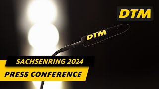 ReLive Press Conference 2  Sachsenring  DTM 2024 [upl. by Esirahc]