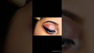 How to use Lipstick as Eyeshadow  Pink Gilliter Smokey Eye Makeup Tutraial  Quick Eyemakeup [upl. by Urbanna435]