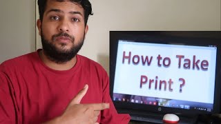 how to print from laptop or computer to printer easily [upl. by Ziom43]