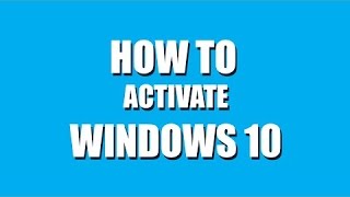 activision windows 10 all اكتيفيت جميع اصدارات وندوز 10 مع شرح طريقة التفعيل [upl. by Sisenej]