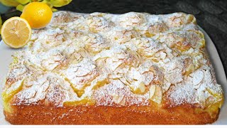 Kuchen in 15 Minute🍋 Zitronenkuchen der verrückt macht Dieses Geheimnis von meiner Großmutter [upl. by Greenebaum]