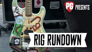 Green Day Rig Rundown Gear Tour with Billie Joe Armstrong Mike Dirnt amp Jason White [upl. by Gurney339]