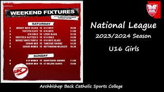 202223 NBL U16 Girls Liverpool v Leeds [upl. by Artimed]