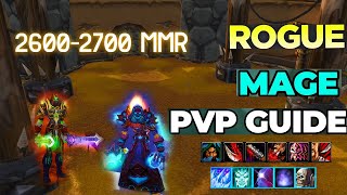 Classic Wotlk RogueMage PvP Guide how to beat every comp 26002700 mmr part 1 of 3 [upl. by Ver]