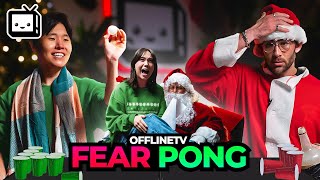 OFFLINETV FEAR PONG CHALLENGE 5 ft Fearamp [upl. by Yolane]