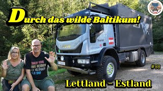 98 Durch das wilde Baltikum LettlandEstland Expeditionsmobil Truck Camping Freistehen Reisen [upl. by Tamera685]