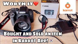 Karrot AppDangeun Market Secondhand can buy and sell 당근 아프 [upl. by Acimot]