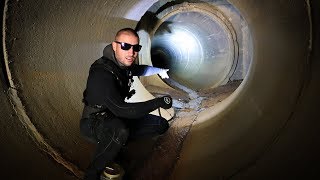 Exploring Underground Tunnel System Below City Creepy  Jiggin With Jordan [upl. by Turro599]