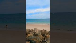 Somerton Park Beach  perfect mix of rocks sand sea and sky And an aeroplane too bestbeaches [upl. by Iver]