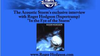 Roger Hodgson of Supertramp Acoustic Storm Exclusive Interview [upl. by Akeim]