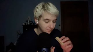 ASMR Eating Chocolate Wafers [upl. by Nhaj789]