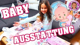 BABY ERSTAUSSTATTUNG Neugeborenes  Reborn Baby  Mileys Welt [upl. by Zilber693]