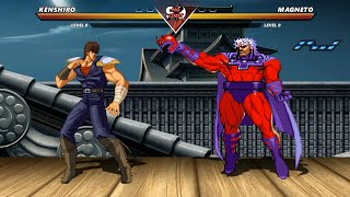 KENSHIRO vs MAGNETO  High Level Awesome Fight [upl. by Isewk]