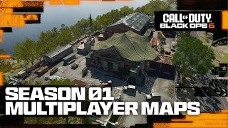 New Multiplayer Maps  Season 01  Call of Duty Black Ops 6 [upl. by Thetos120]