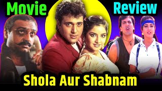 Shola Aur Shabnam  Movie • REVIEW  Govinda  Devid Dhawan  Anupam kher [upl. by Renata137]