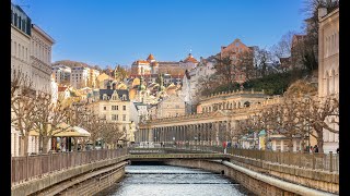 Karlsbad Karlovy Vary und Umgebung  attraktivste Sehenswürdigkeiten [upl. by Aiuoqes]