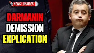 🇫🇷I DARMANIN ANNONCE SA DEMISSION SUITE A LECHEC DE LA LOI IMMIGRATION  MACRON DIT NON [upl. by Masry]