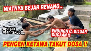 Hari pertama belajar berenang  NGAKAK SAMPE KEMBUNG [upl. by Healion]