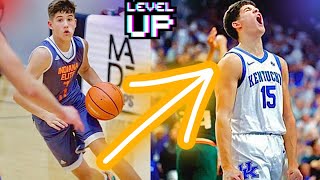 THE UNTOLD REED SHEPPARD STORY FROM UNRANKED TO BEST SHOOTER IN COLLEGE BASKETBALL [upl. by Troyes671]