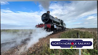 North Norfolk Railway 6880 Betton Grange amp Wissington Half Term Running 28th October 2024 [upl. by Ameh]