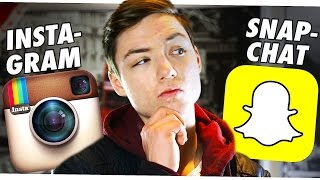 INSTAGRAM VS SNAPCHAT [upl. by Irep]