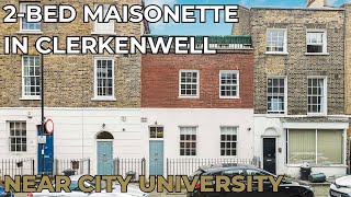 Prime London Property Tour  2Bed Home in Clerkenwell Near City University [upl. by Kelcy]