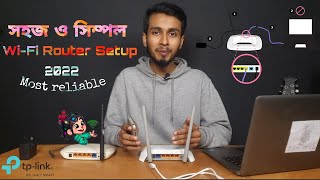 TpLink Wifi Router full Setup Bangla Tutorial  Wifi Router Configuration step by step Bangla 2023 [upl. by Ayahc]