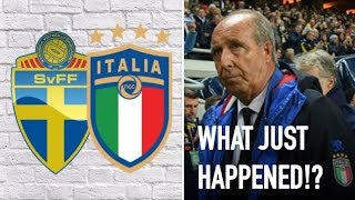 Sweden v Italy finishes 10  What just happened LIVE from Stockholm [upl. by Niatsirhc203]