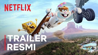 Saving Bikini Bottom The Sandy Cheeks Movie  Trailer Resmi  Netflix [upl. by Nevad750]