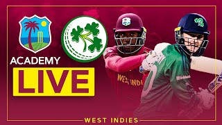 🔴 LIVE  West Indies Academy v Emerging Ireland  Day Two 2nd Four Day Match [upl. by Pappas909]