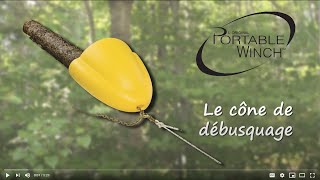 Video 10  Dans le monde de Portable Winch  Le cône de débusquage [upl. by Winwaloe]