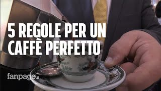 Come fare il caffè napoletano perfetto con la caffettiera moka a casa [upl. by Linette]