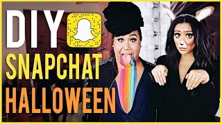 PATRICK STARRRS Snapchat Inspired Halloween Makeup Looks  Shay Mitchell [upl. by Sussna16]